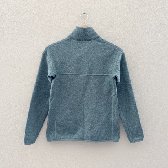 Patagonia Better Sweater Small Teal Pullover Lightweight Outdoor Hiking Camping - Picture 6 of 13